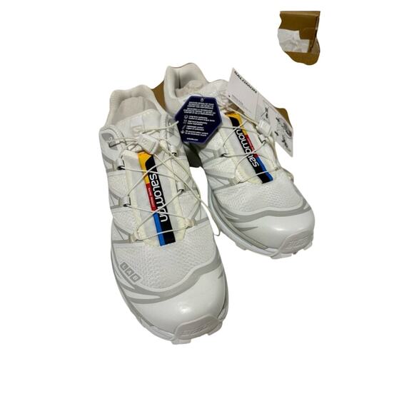 Salomon Other - Salomon XT-6 - White/Lunar Rock